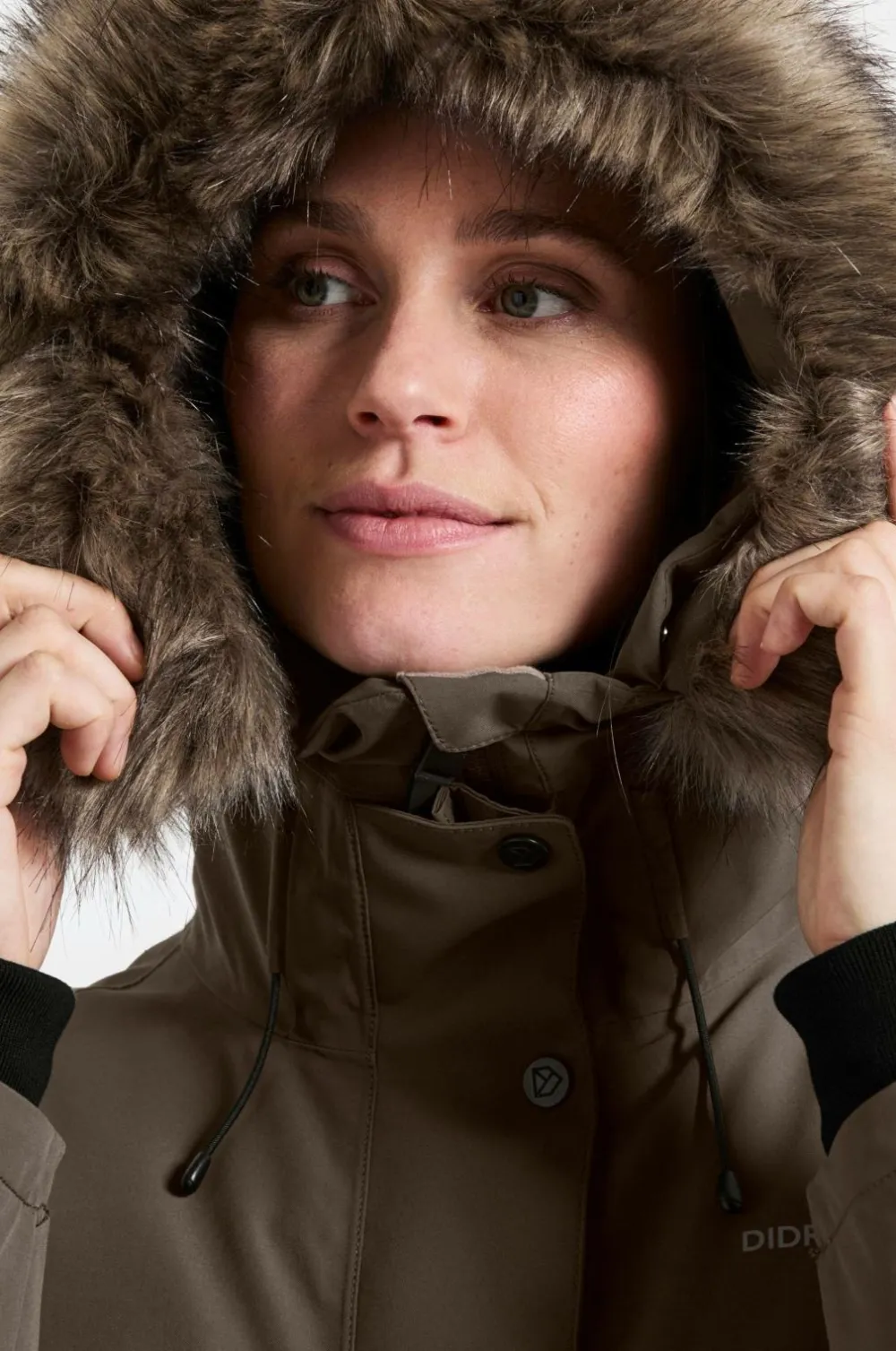 Didriksons Regntøj>Parka Erika Wns Parka Mocha brown