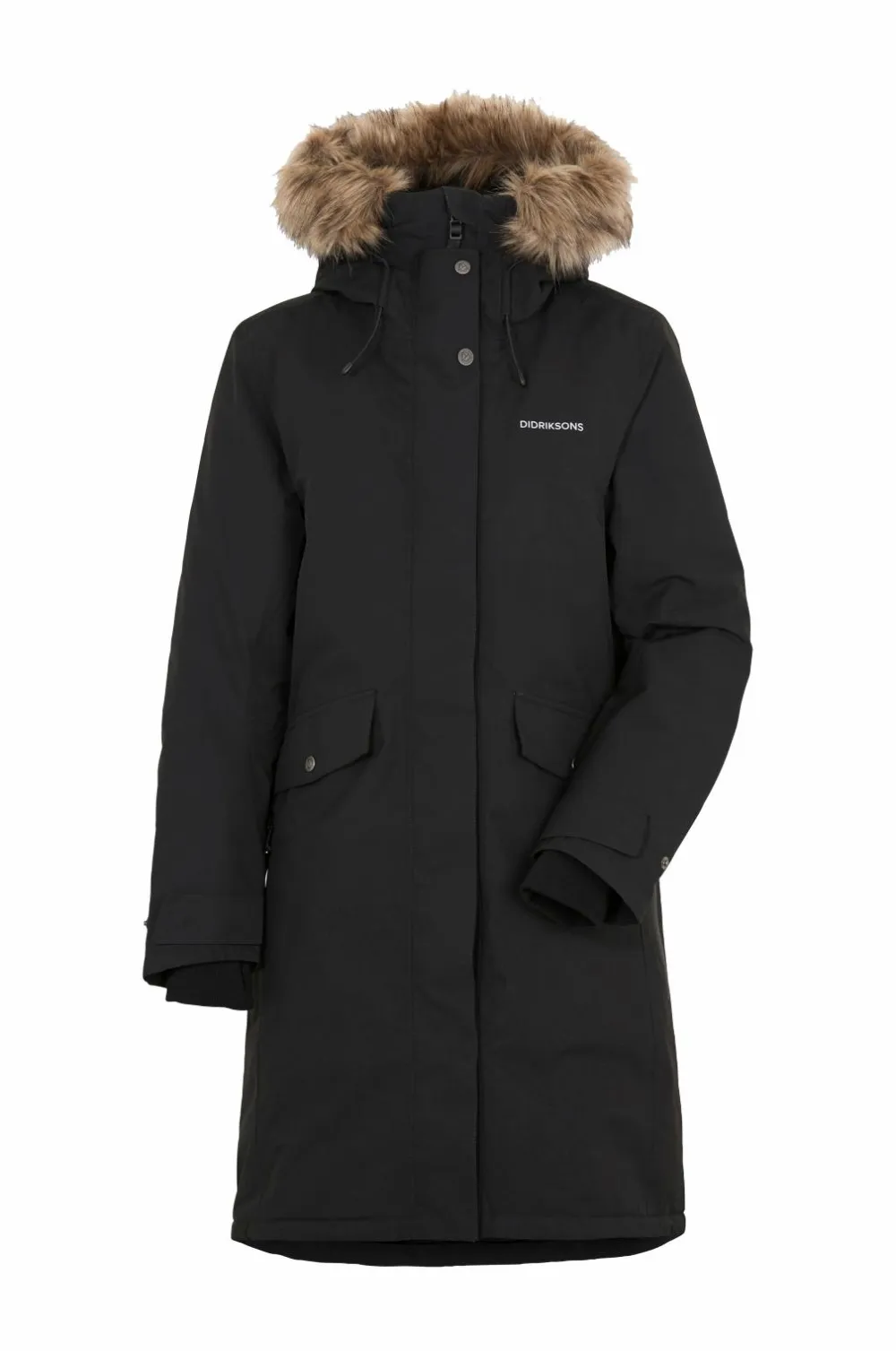 Didriksons Regntøj>Parka Erika Wns Parka Black