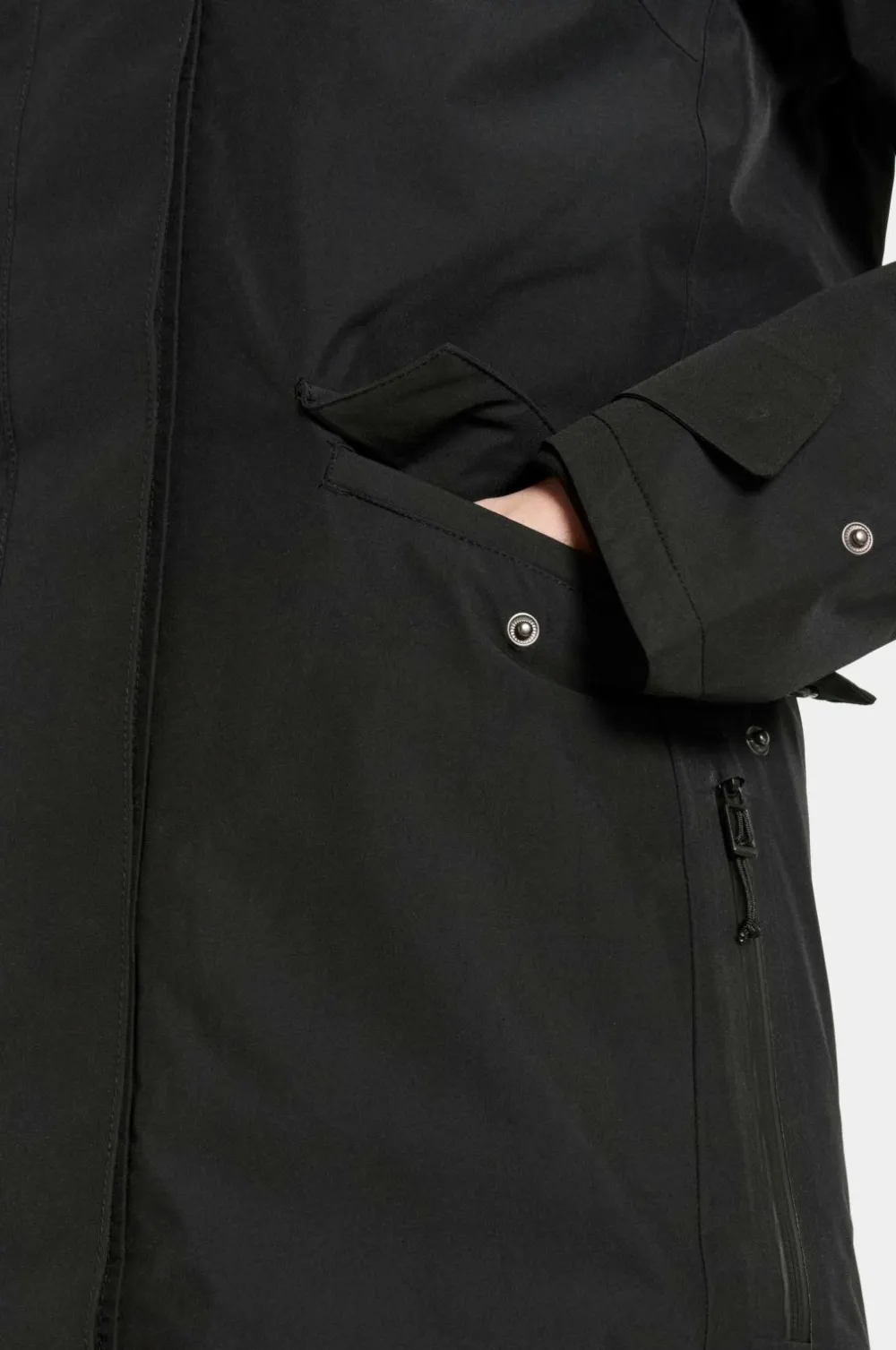 Didriksons Regntøj>Parka Erika Wns Parka Black