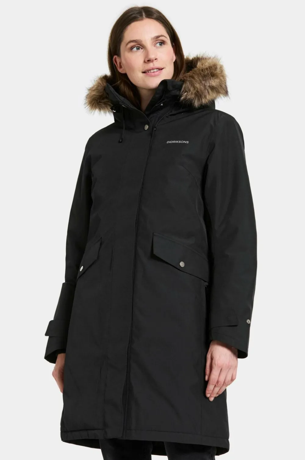 Didriksons Regntøj>Parka Erika Wns Parka Black
