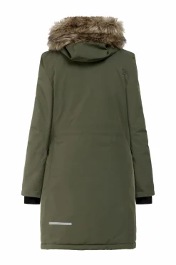 Didriksons Parka Erika Wns Parka Deep green Discount