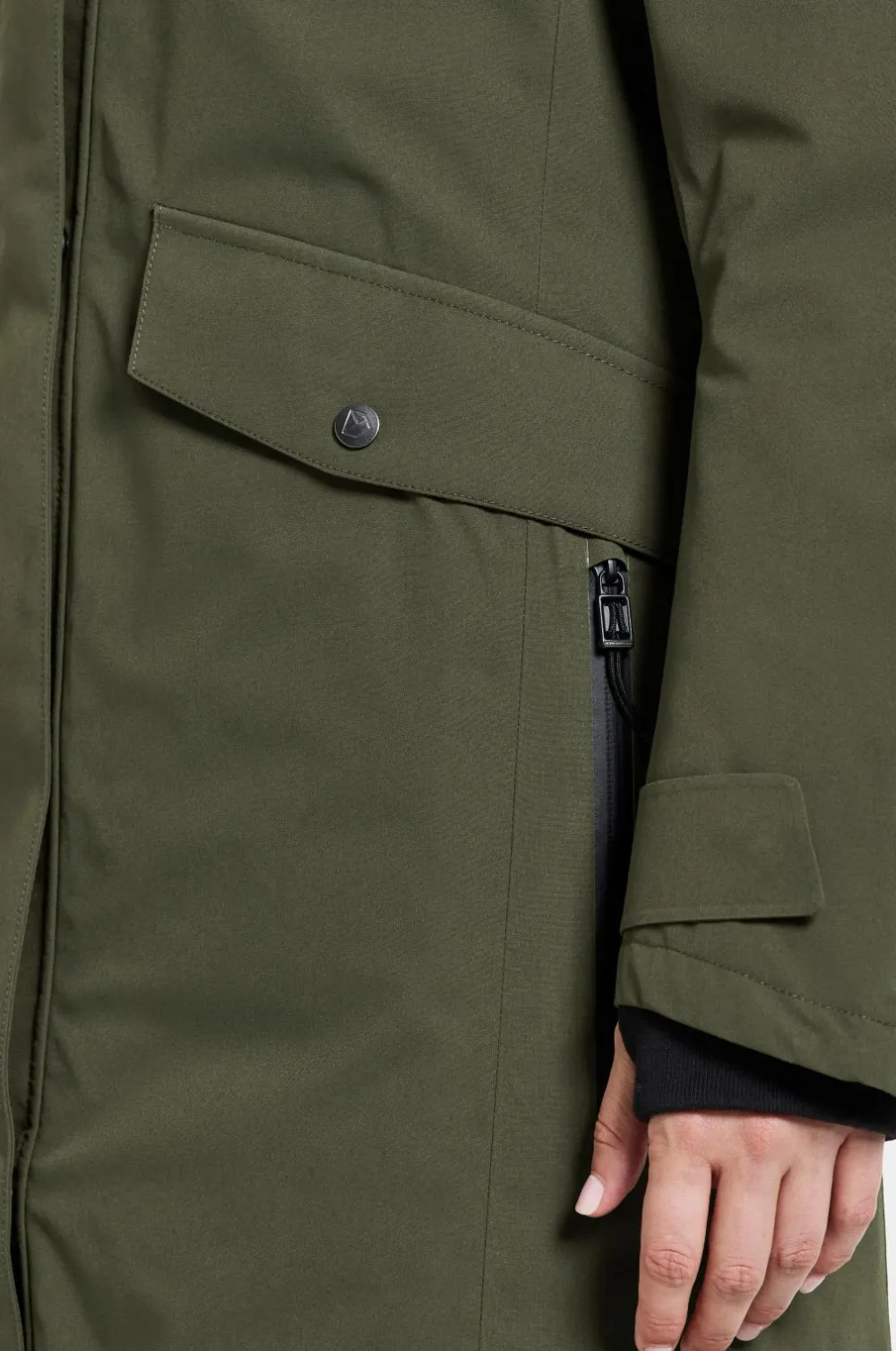 Didriksons Parka Erika Wns Parka Deep green Discount