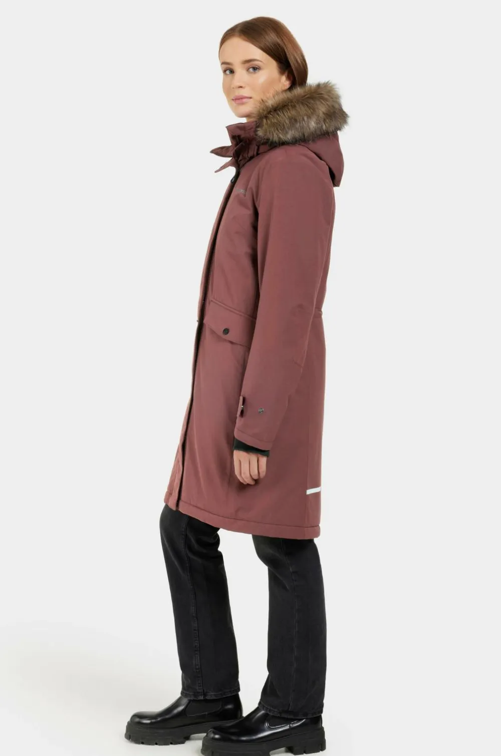 Didriksons Regntøj>Parka Erika Wns Parka Old rust