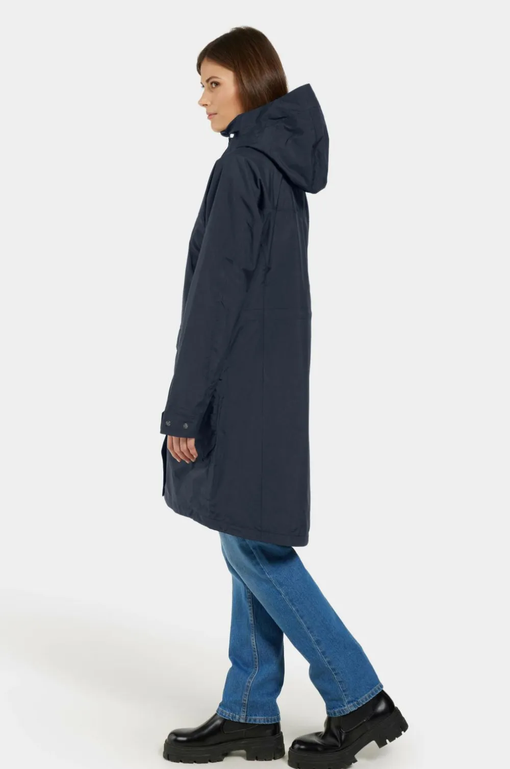 Didriksons Regntøj>Parka Thelma Wns Parka 10 Dark night blue