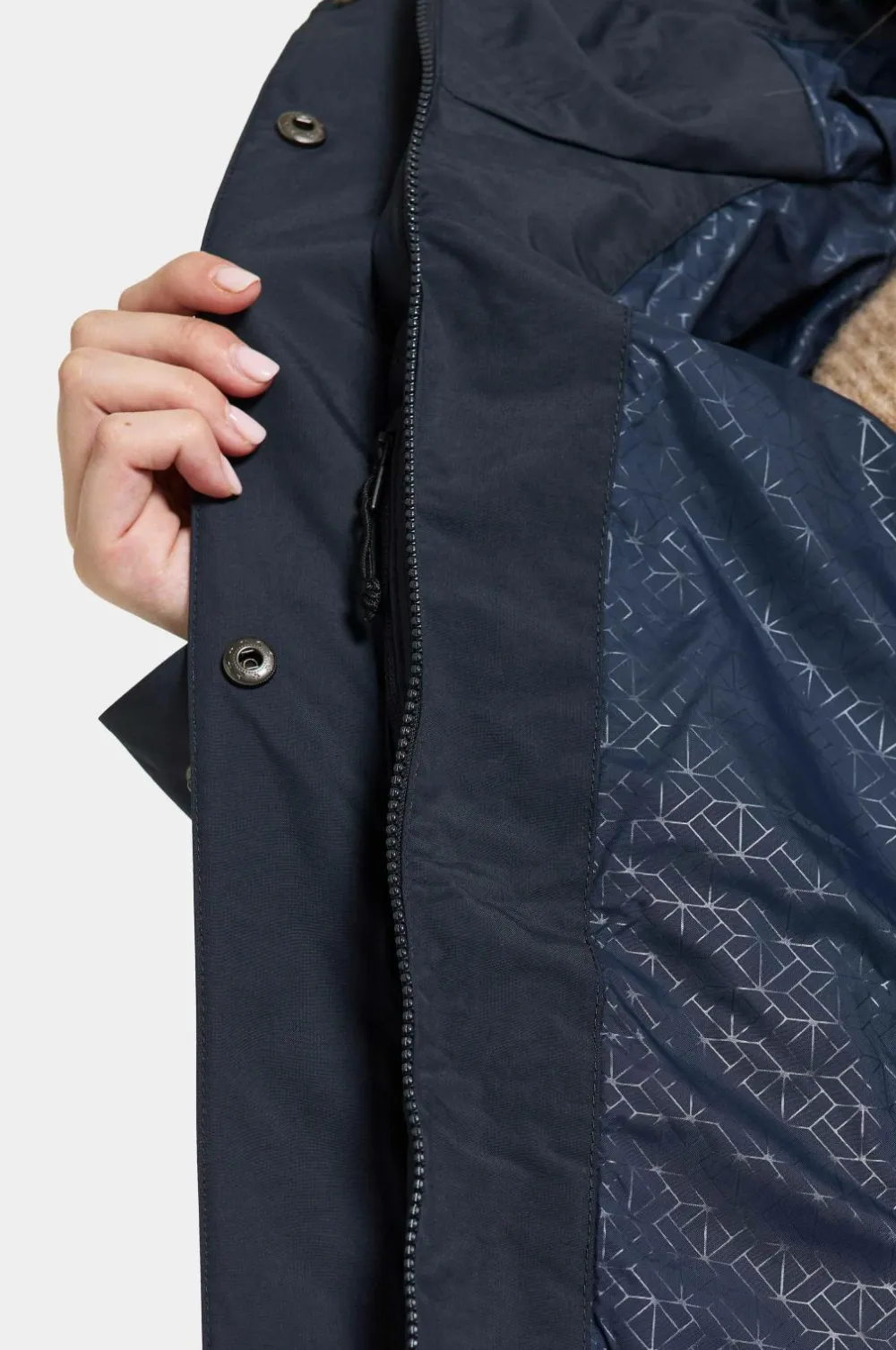 Didriksons Regntøj>Parka Thelma Wns Parka 10 Dark night blue