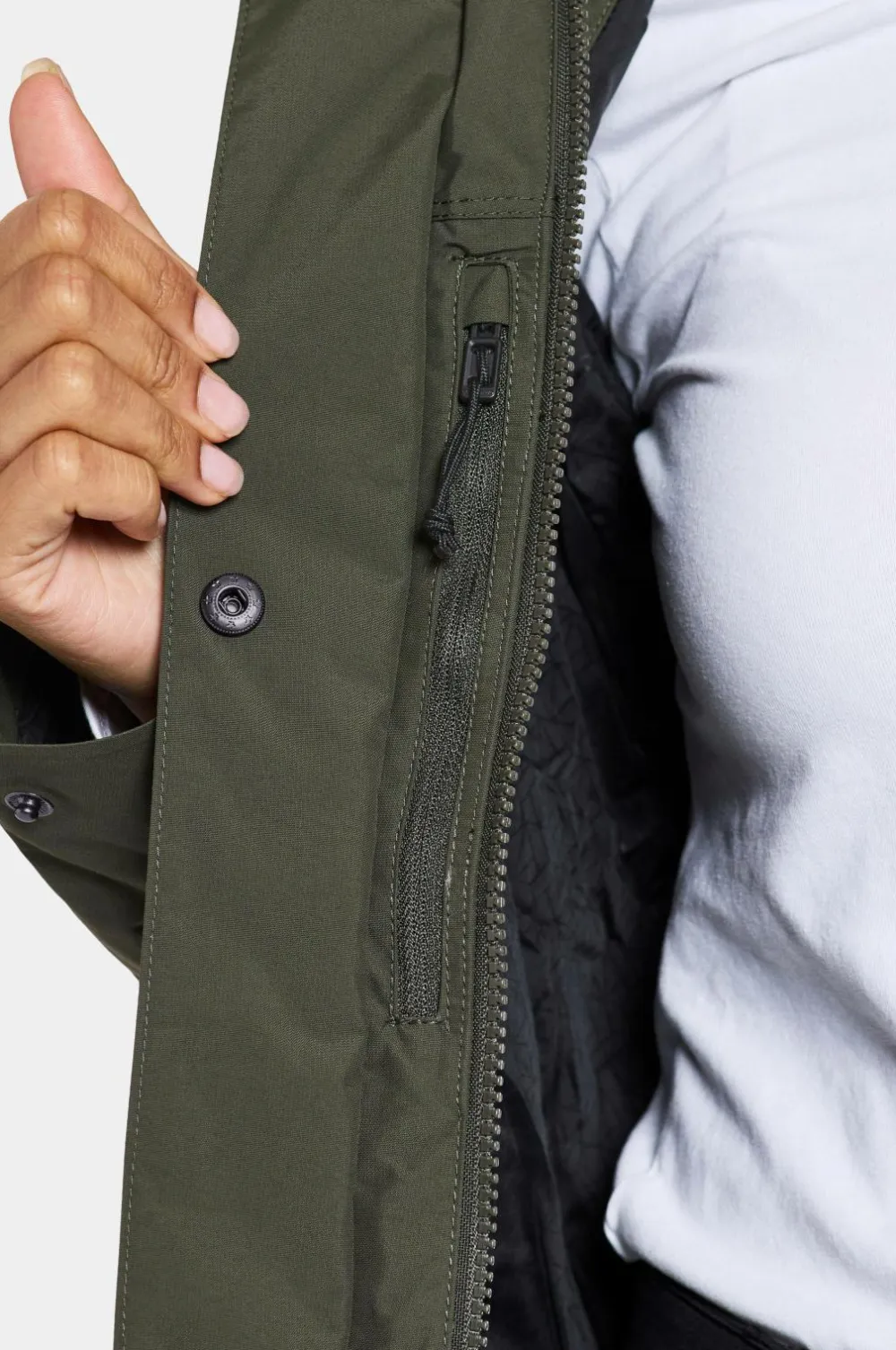 Didriksons Regntøj>Parka Thelma Wns Parka 10 Deep green