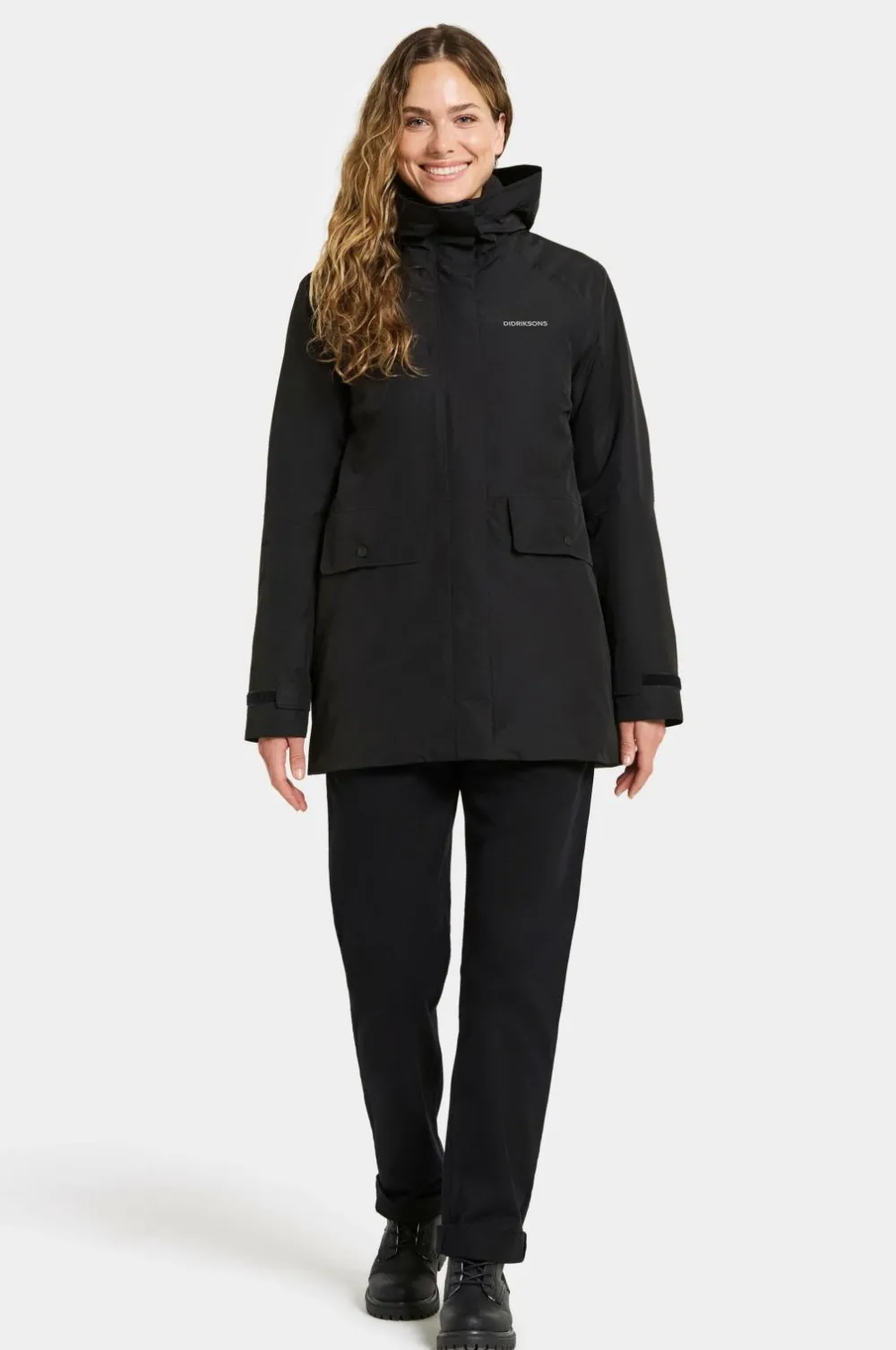 Didriksons Regntøj>Parka Tuva Wns Parka Black