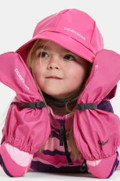 Didriksons Regnhat Southwest Kids 8 Sweet pink Discount