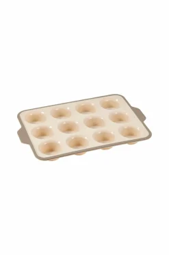 Dorre Bagetilbehør & Bageredskaber>Muffinspande 12 kopper Cookie Grå
