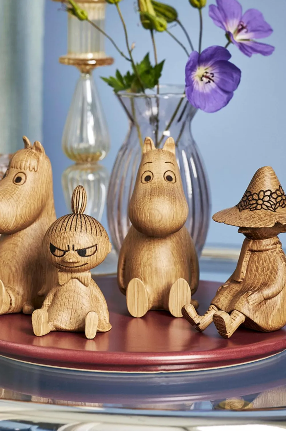 Dsignhouse x Moomin Pynteting>Trædoration Mumitrolden 9 cm Ek