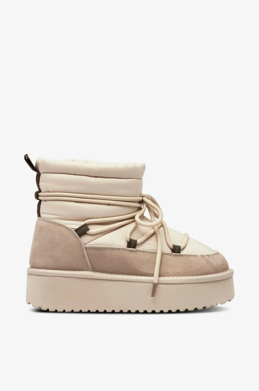 Duffy Boots Beige Clearance