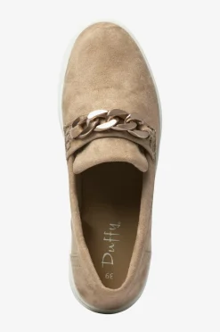 Duffy Slip-On Sko>Kondisko med platformsål Beige