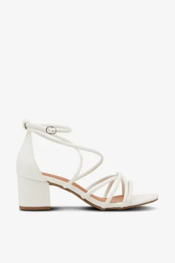 Duffy Sandaler med hæl White Online