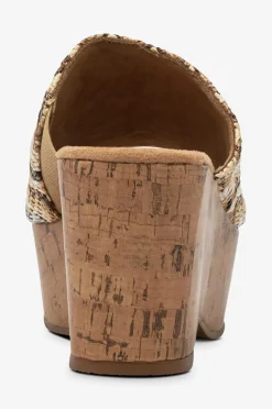 Duffy Sandaler med hæl Beige