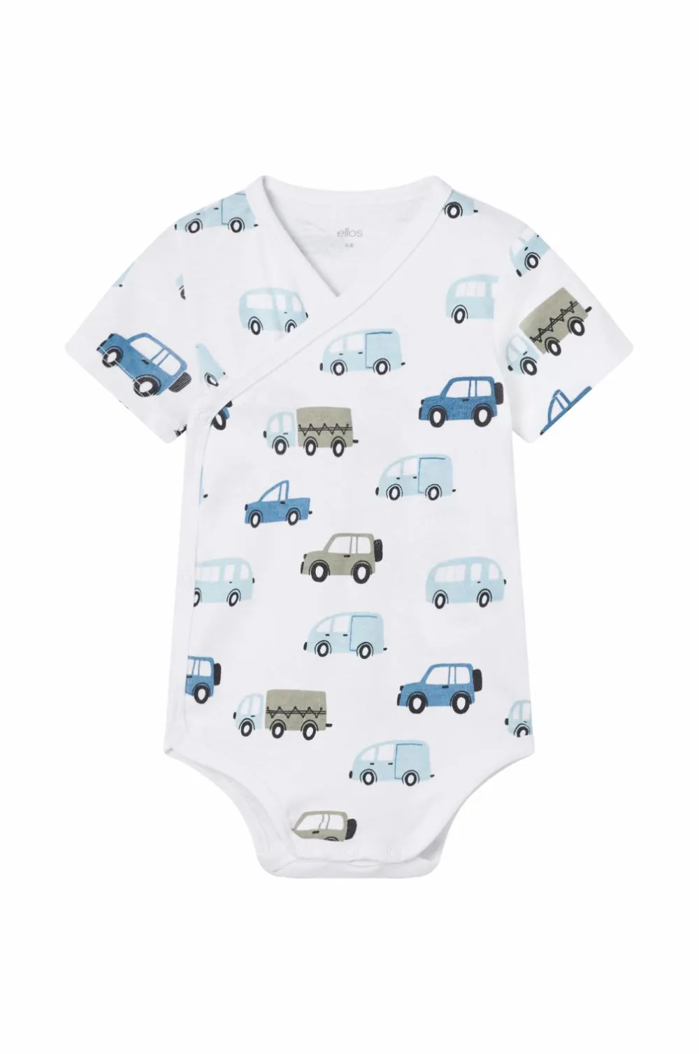 Ellos Bukser, Jeans & Leggings|Bodies>Collection Baby-startsæt 3 dele hvid med biler