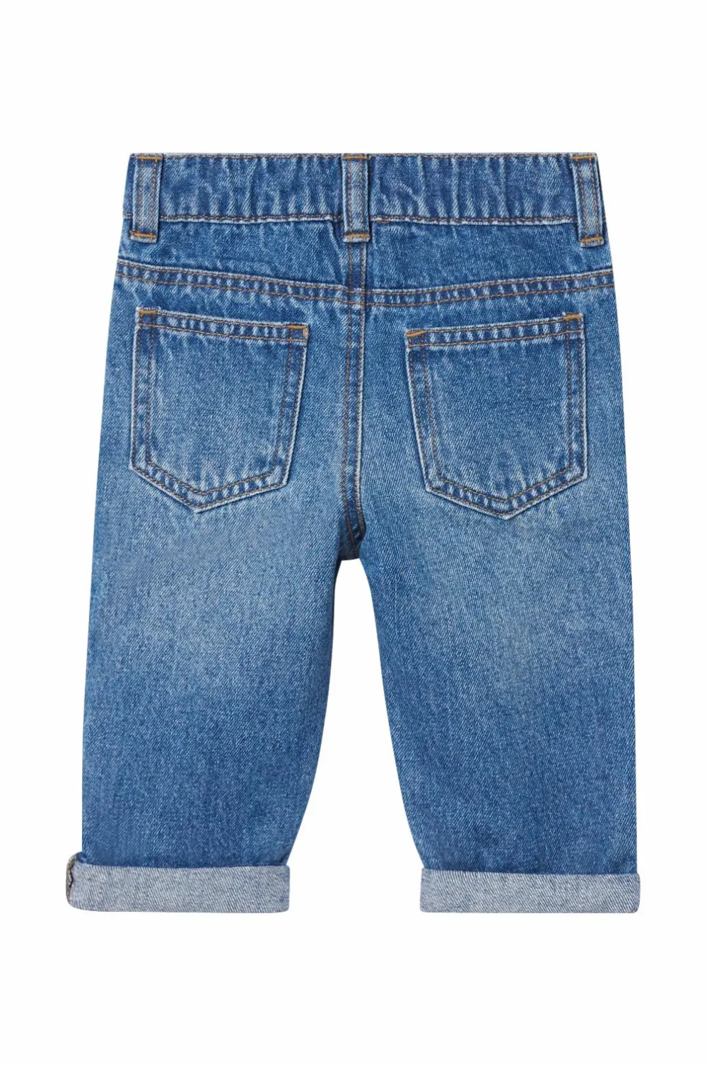 Ellos Bukser, Jeans & Leggings>Collection Babyjeans Alve Denimblå som snit