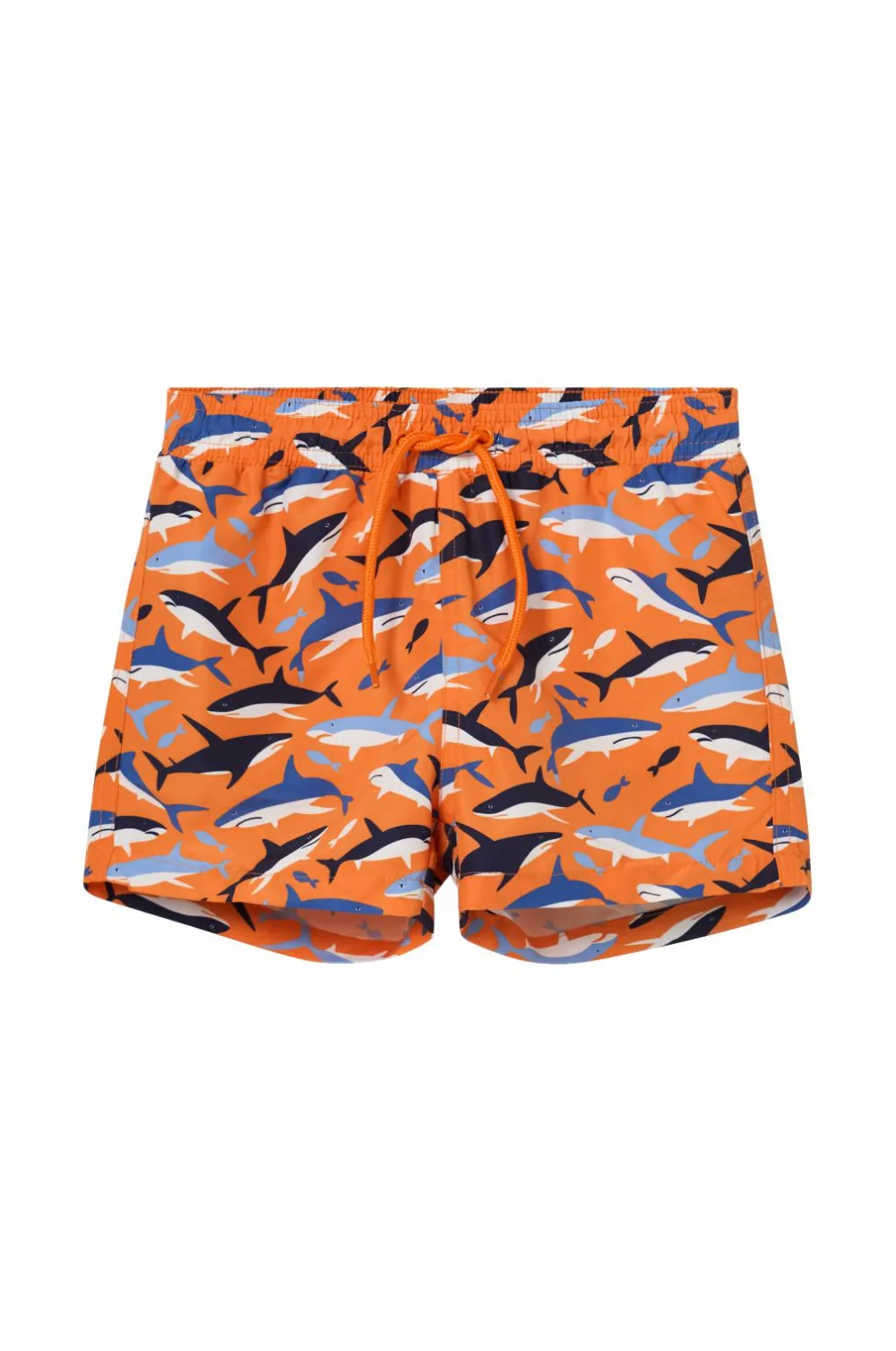 Ellos Collection Badeshorts Orange mønstret Online