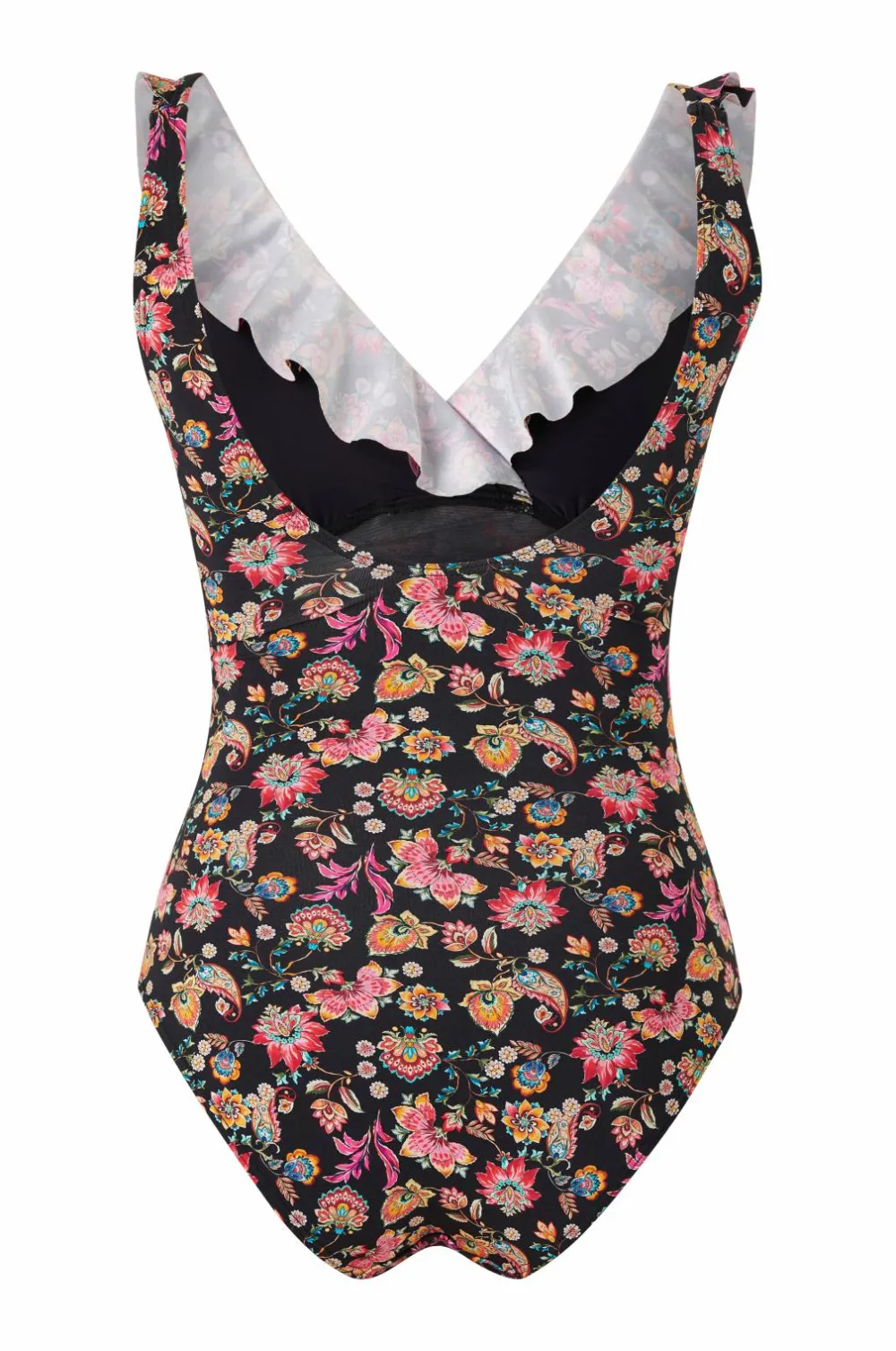 Ellos Badedragter>Collection Badedragt med formende effekt Blomstret