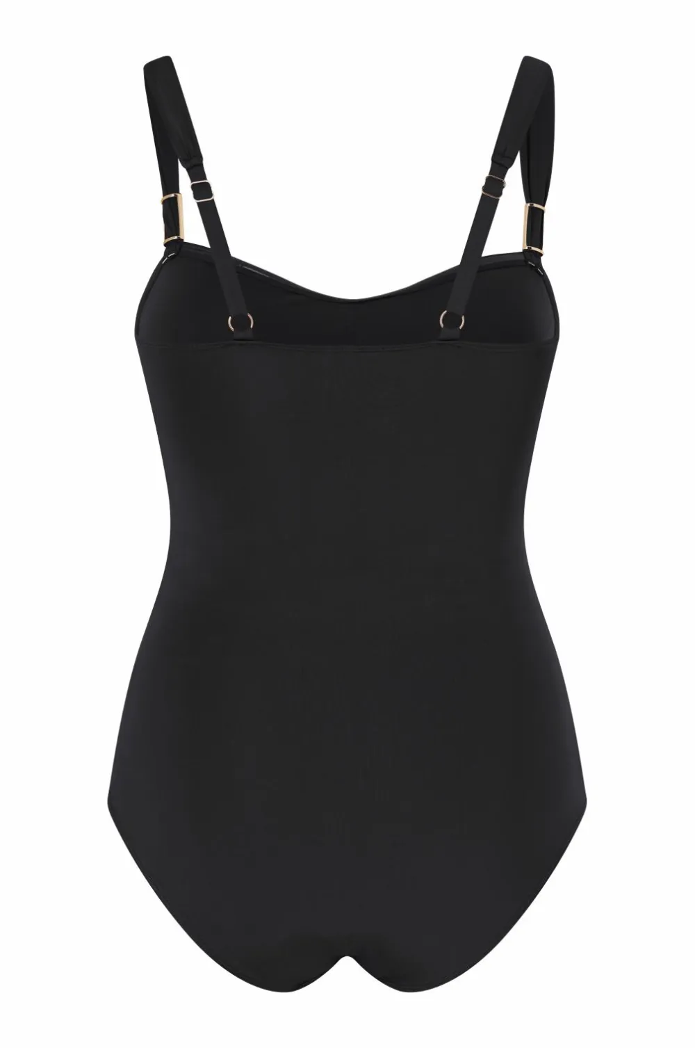 Ellos Badedragter>Collection Badedragt med drapering Sort