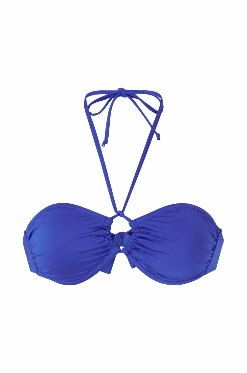 Ellos Collection Bandeau-bikini-bh med halterneck Blå Online