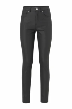 Ellos Collection Belagte Slim fit bukser Sort Clearance