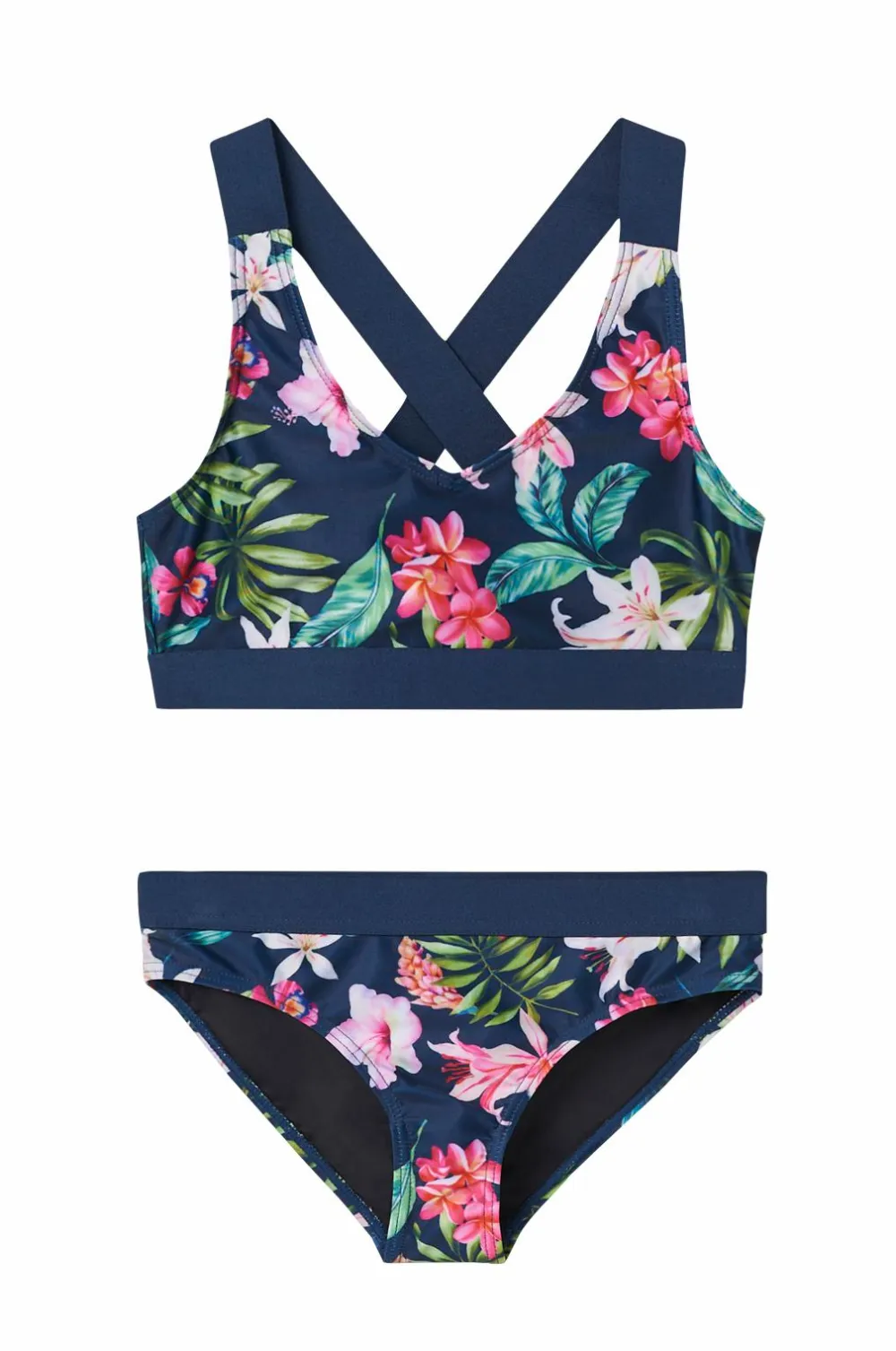 Ellos Badetøj>Collection Bikini Miranda Marineblåmønstret