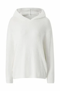 Ellos Collection Blød hættetrøje Hvid Clearance