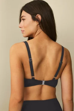 Ellos Collection Blød, vatteret bikini-bh Sort Outlet