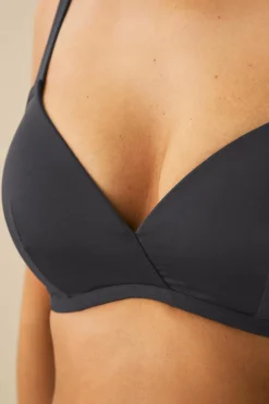 Ellos Collection Blød, vatteret bikini-bh Sort Outlet