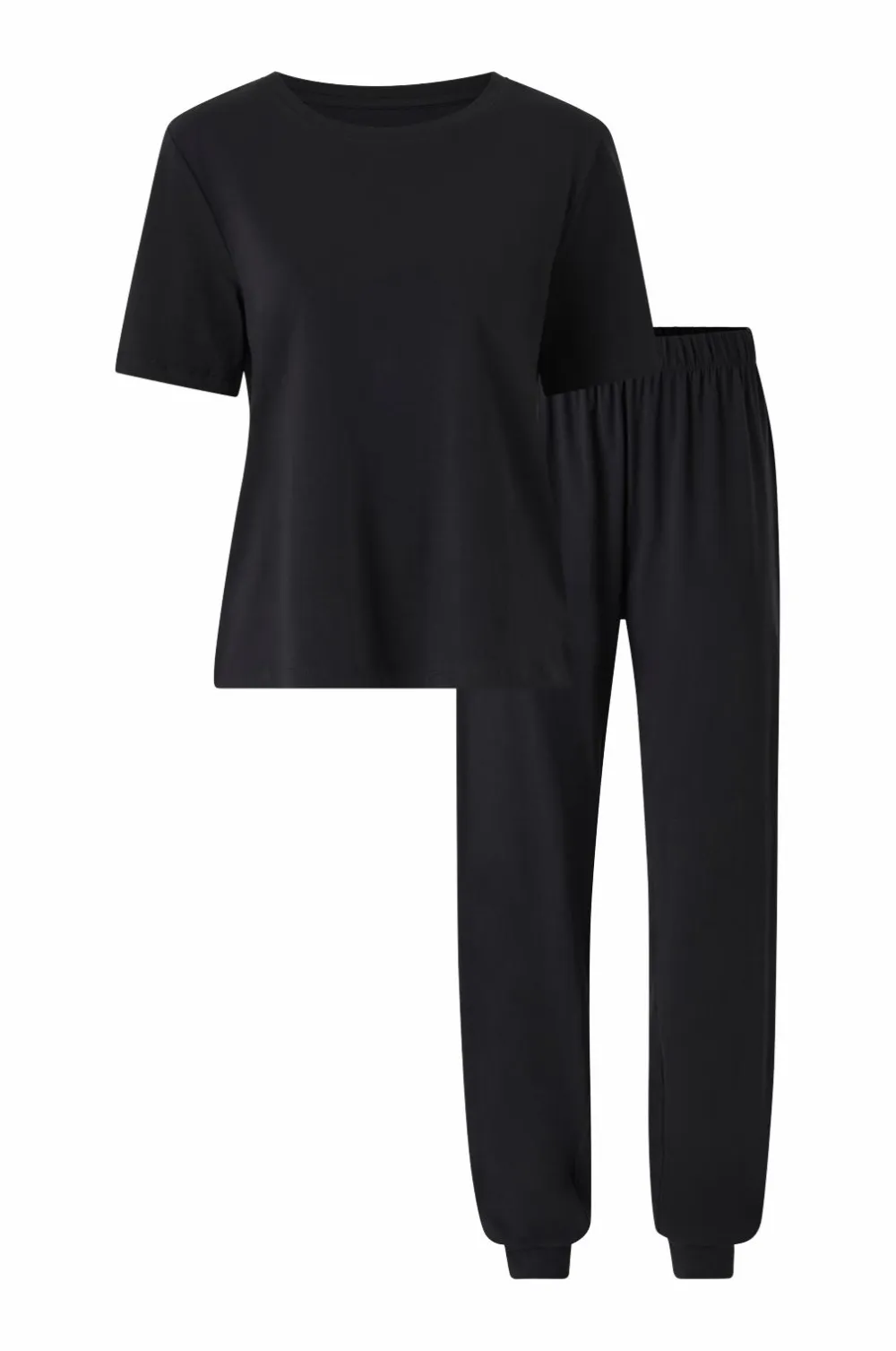 Ellos Nattøj>Collection Blødt pyjamassæt Sort