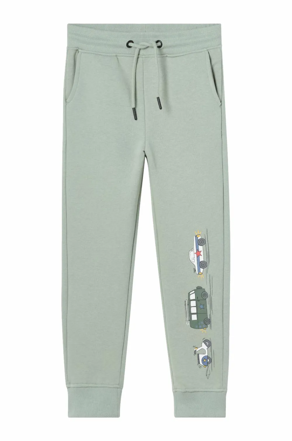 Ellos Bukser & Leggings>Collection Bløde bukser med print lysegrøn