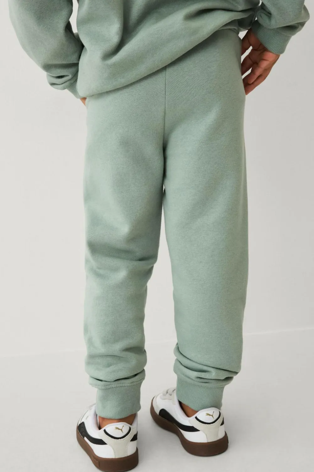 Ellos Bukser & Leggings>Collection Bløde bukser med print lysegrøn