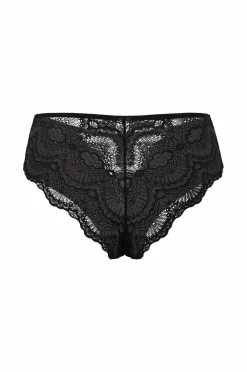 Ellos Collection Blondetrusser med brasiliansk snit Sort Outlet