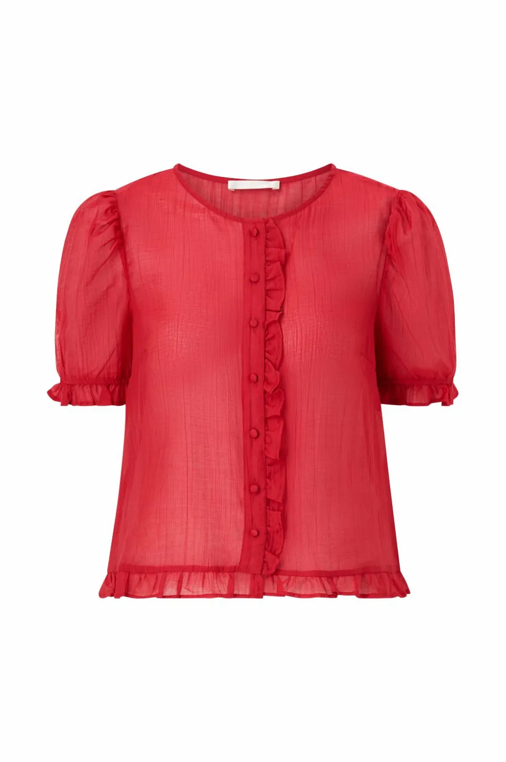 Ellos Collection Bluse Rød Best