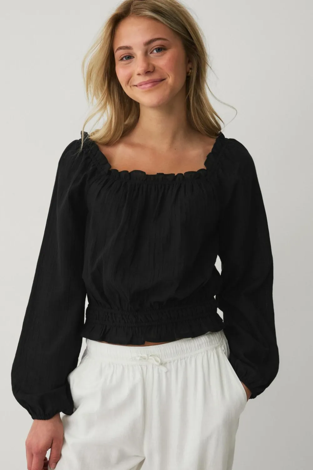 Ellos Bluser>Collection Bluse Sort