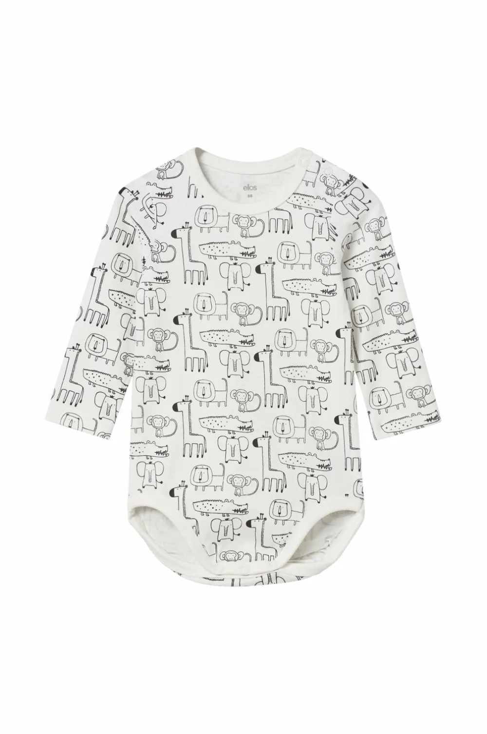 Ellos Collection Body + bukser Jim Mønstret body + sorte bukser Outlet