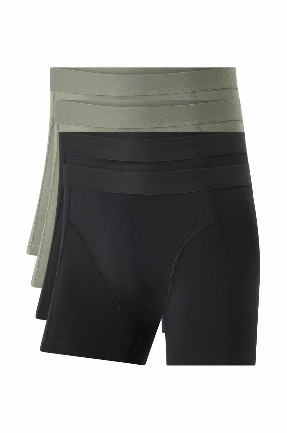 Ellos Undertøj>Collection Boksershorts 4-pak Grøn mix