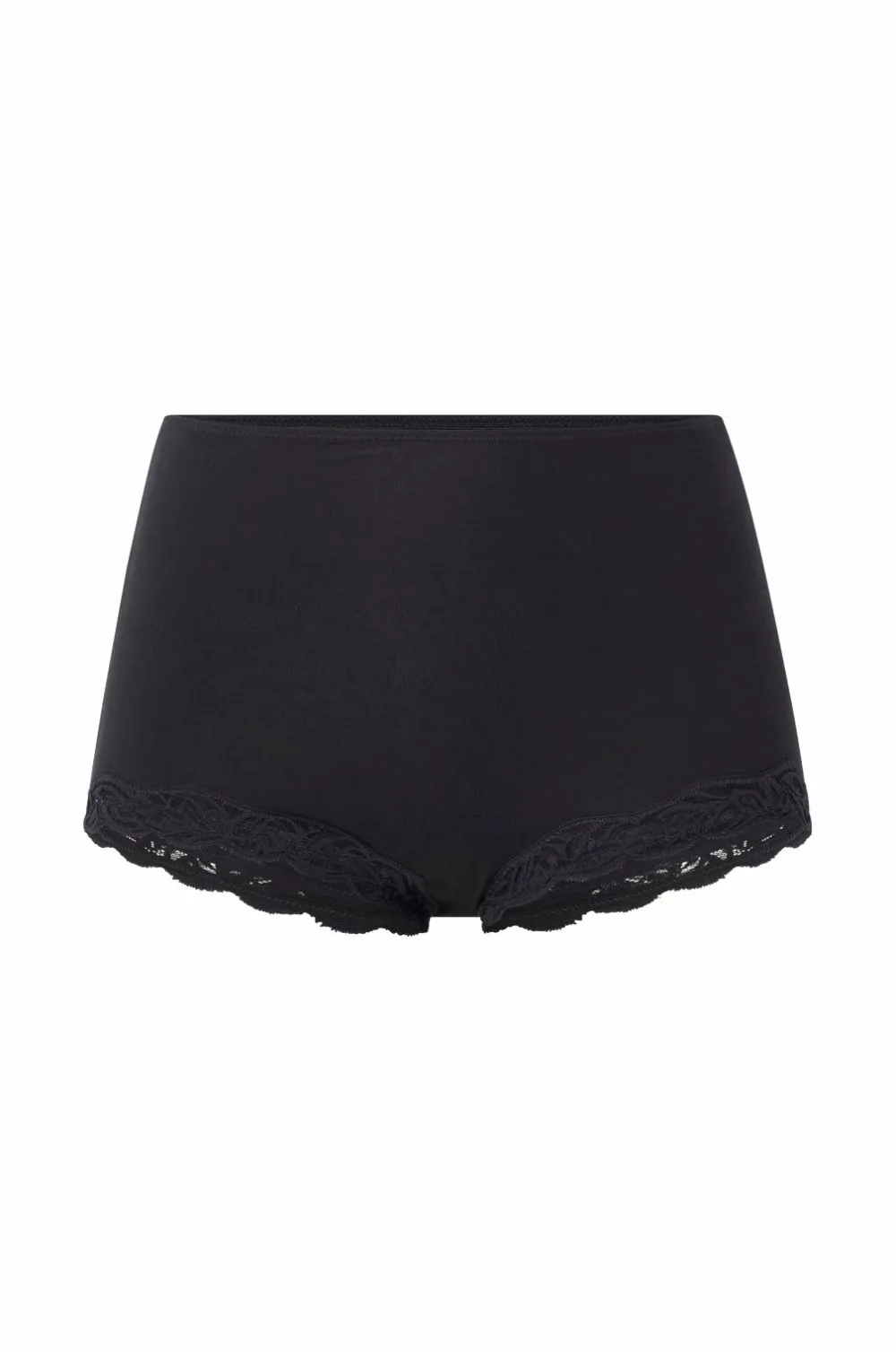 Ellos Trusser>Collection Boxershorts med høj talje 3-pak Sort rosa lilla solid