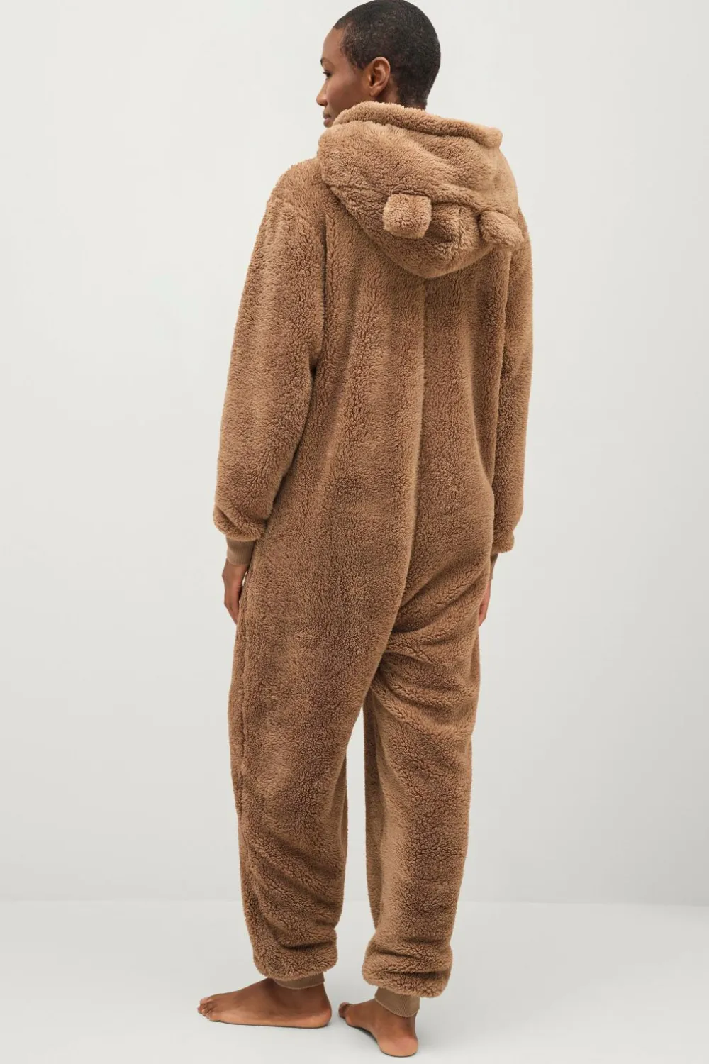Ellos Nattøj|Loungewear & Homewear>Collection Buksekjole med ører Brun