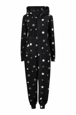 Ellos Collection Buksekjole i fleece Sortmønstret Best
