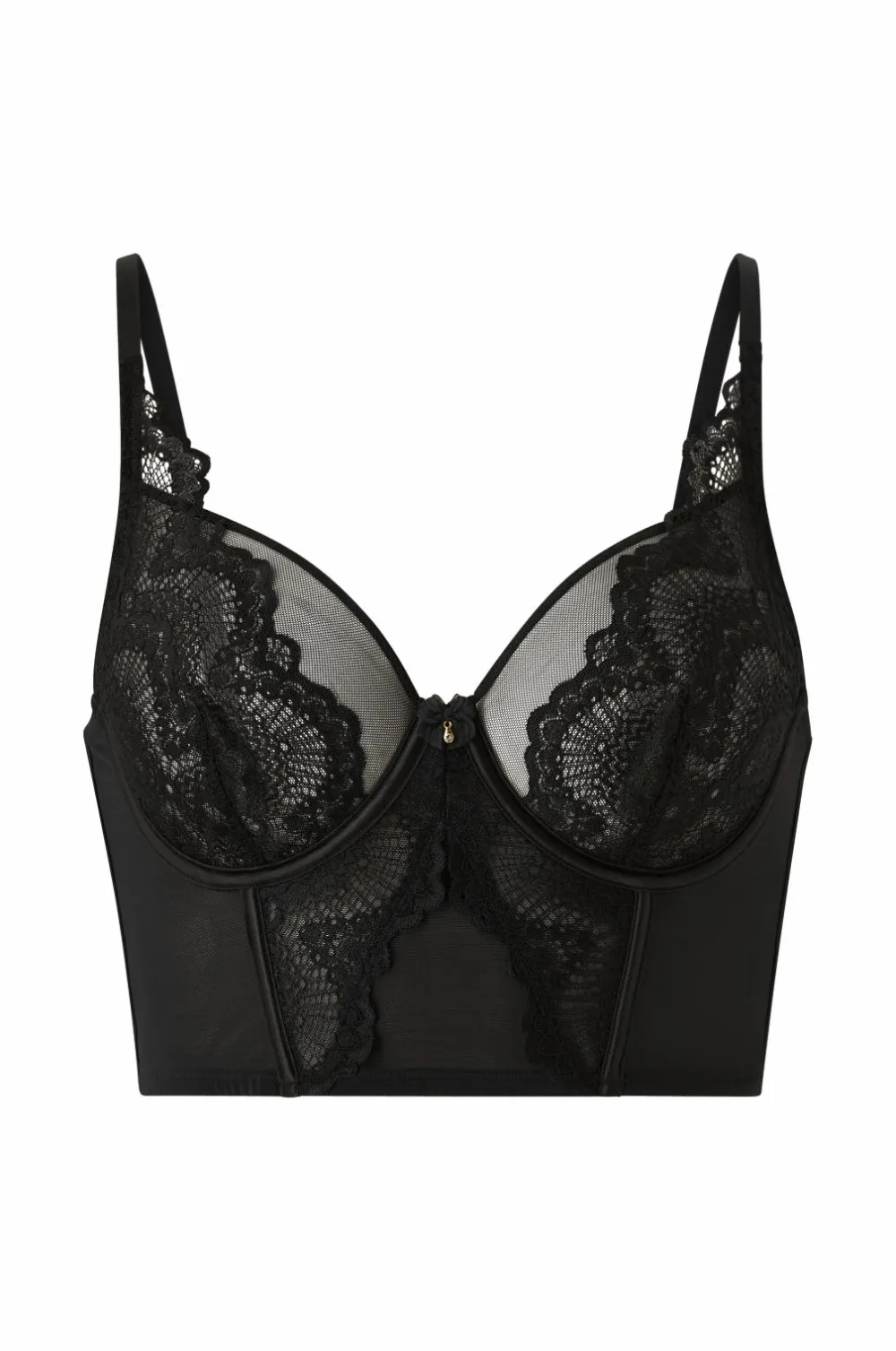 Ellos Bh'Er>Collection Bustier med bøjler Sort