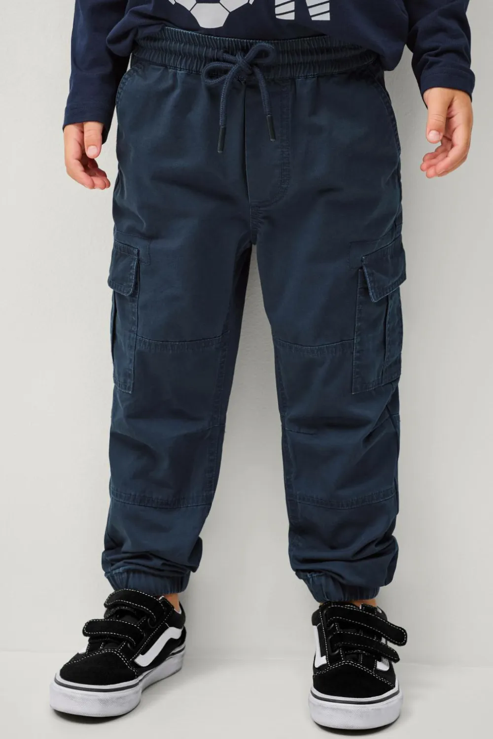 Ellos Collection Cargobukser James Marineblå Best