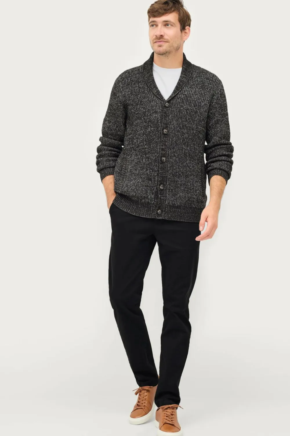 Ellos Collection Cardigan Vernon Lys antracit Discount