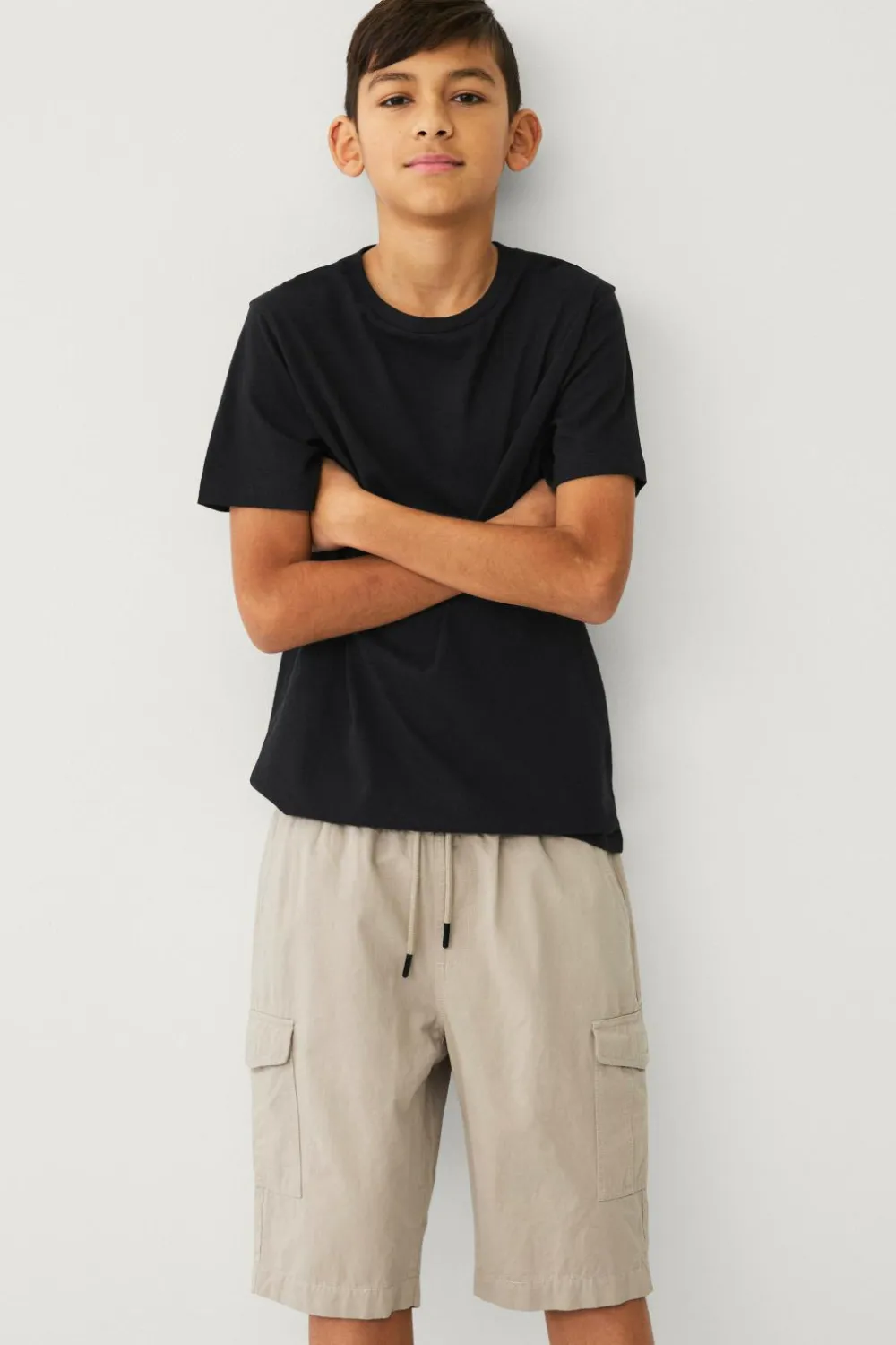 Ellos Collection Cargo shorts Beige Clearance