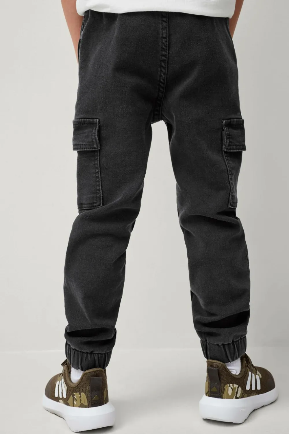 Ellos Collection Cargobukser Dylan Sort denim New