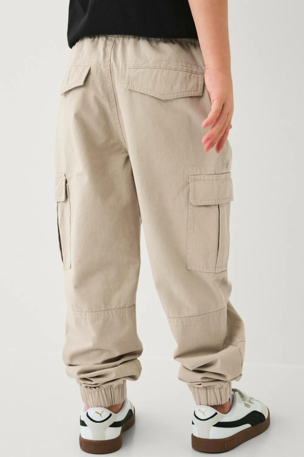 Ellos Bukser & Leggings>Collection Cargobukser James Beige