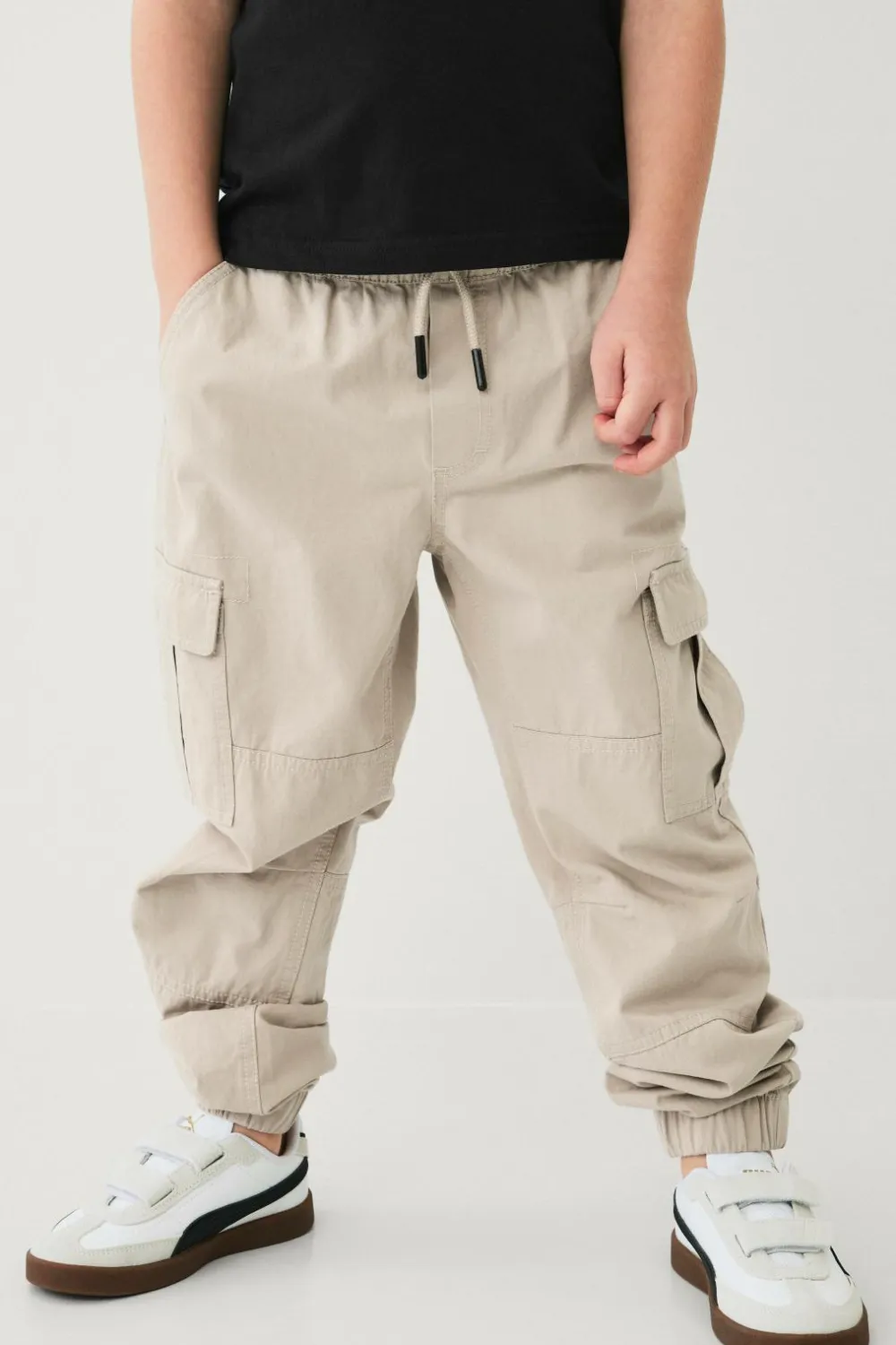 Ellos Bukser & Leggings>Collection Cargobukser James Beige