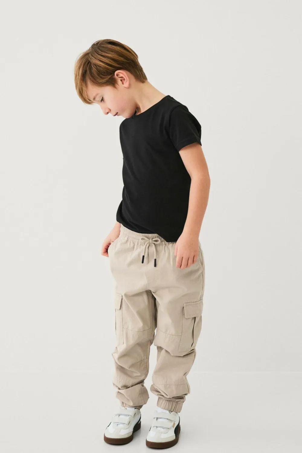 Ellos Bukser & Leggings>Collection Cargobukser James Beige