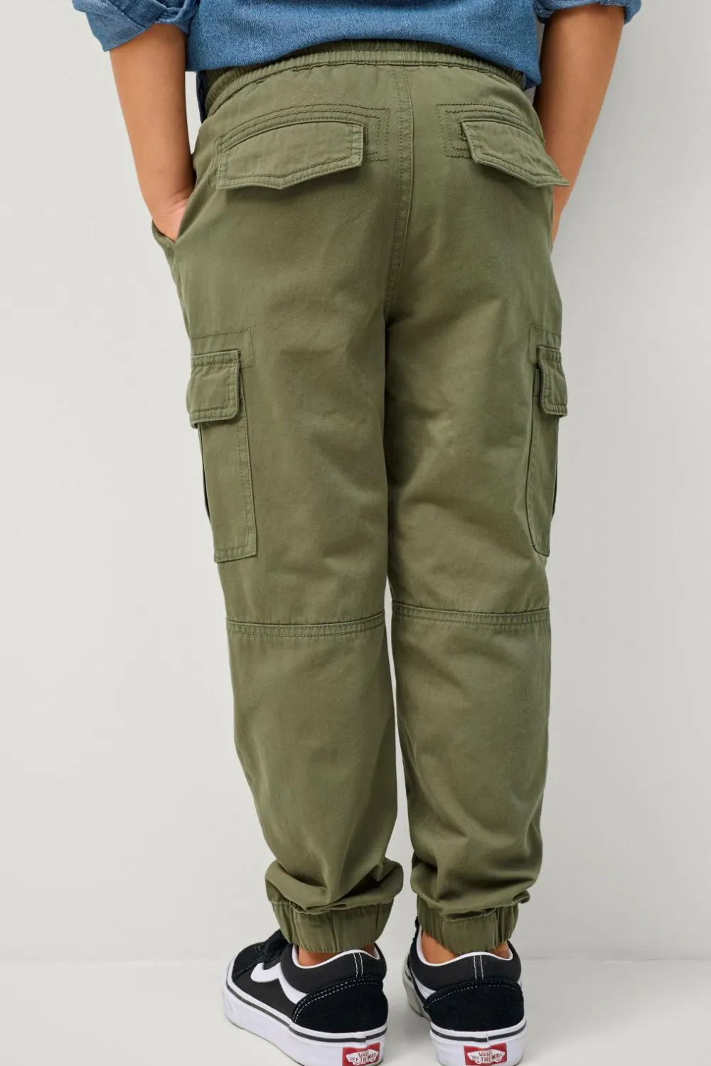 Ellos Collection Cargobukser James Grøn Outlet