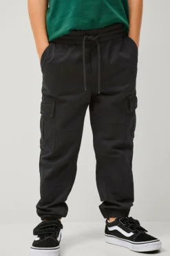 Ellos Collection Cargobukser James Sort Outlet